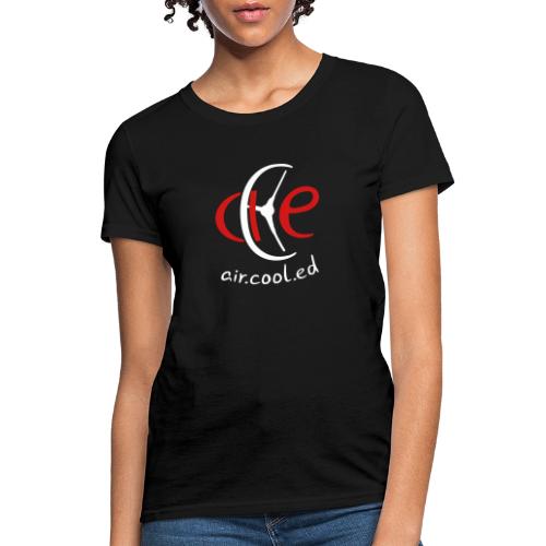 Black air.cool.ed Logo shirt - Women's T-Shirt