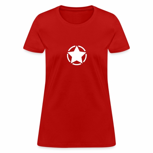 Staff starr 5pt white 14 16 - Women's T-Shirt