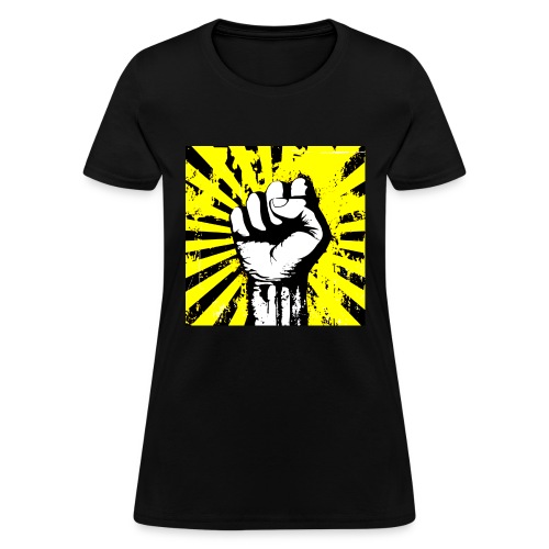 poing jaune - Women's T-Shirt