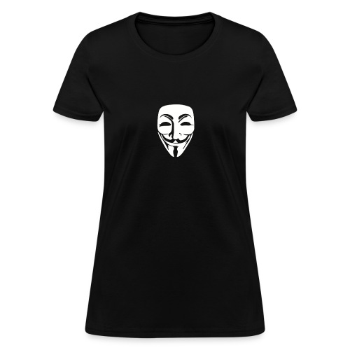 Anonymous Just Face gif - Women's T-Shirt