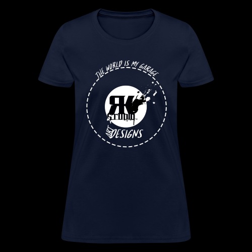 The World is My Garage - Women's T-Shirt