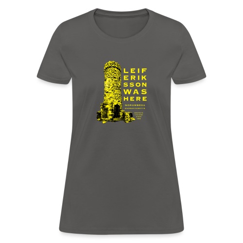 Leif Eriksson Was Here Double-Sided T-Shirt - Women's T-Shirt