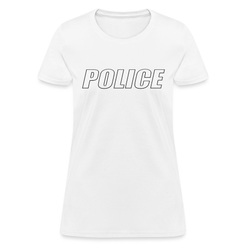 Police White - Women's T-Shirt