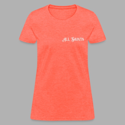 All Saints front and back print - Women's T-Shirt