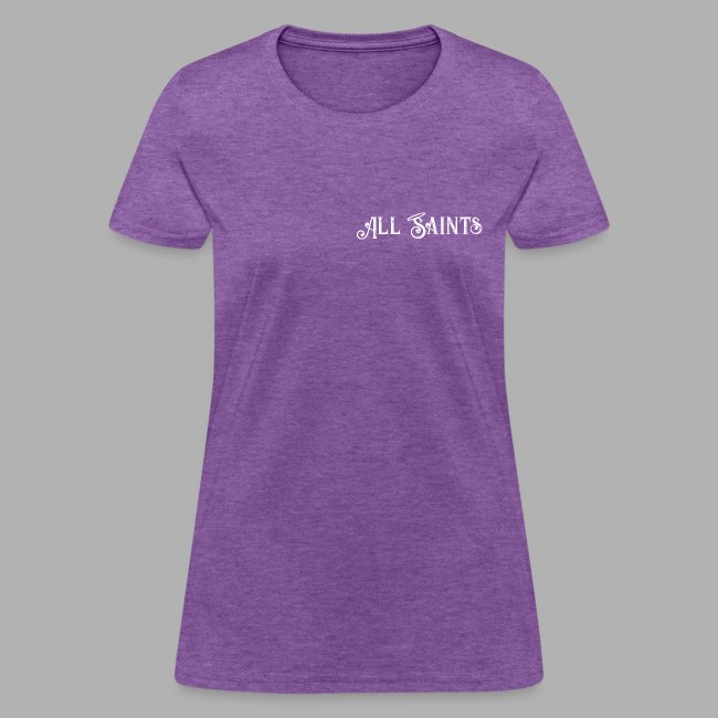 All Saints front and back print