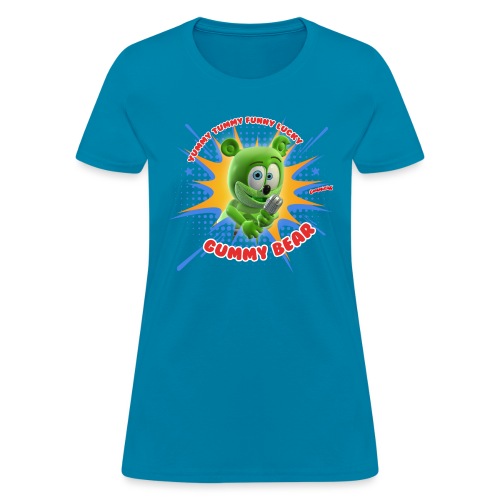 Funny Lucky Gummy Bear - Women's T-Shirt