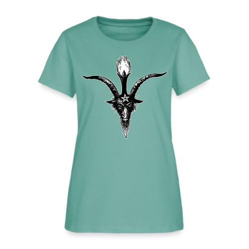 Eliphas Levi's Baphomet Head - Women's T-Shirt