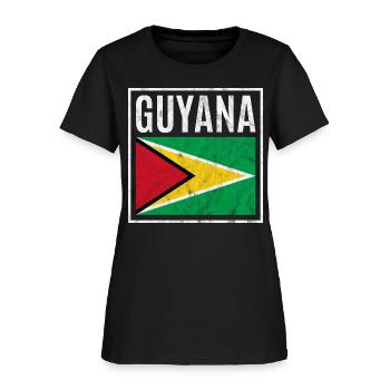 Guyana - Women's T-Shirt - black - Front