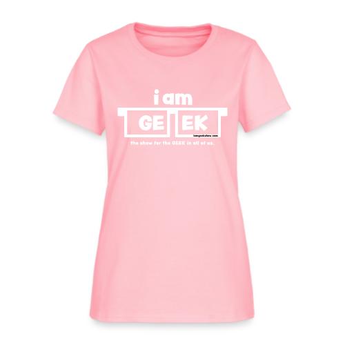 iamGEEK classic White - Women's T-Shirt