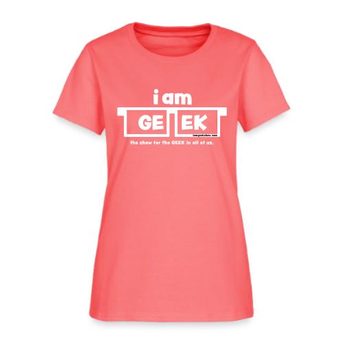 iamGEEK classic White - Women's T-Shirt