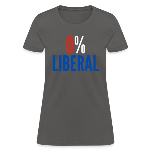 0% LIBERAL - Women's T-Shirt