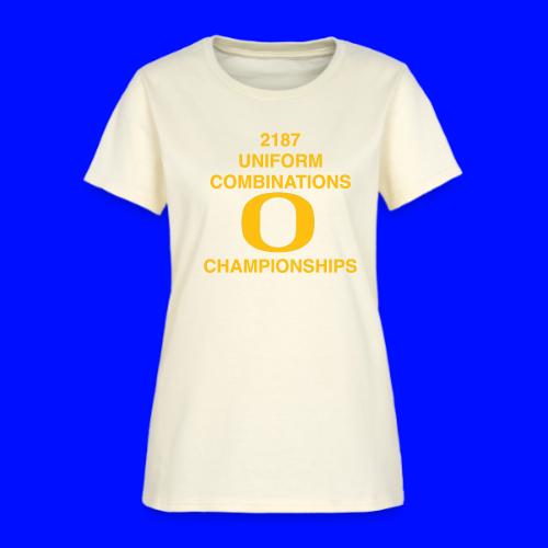 2187 UNIFORM COMBINATIONS O CHAMPIONSHIPS - Women's T-Shirt