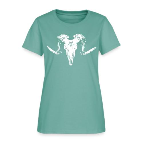 Goat Skull - Women's T-Shirt