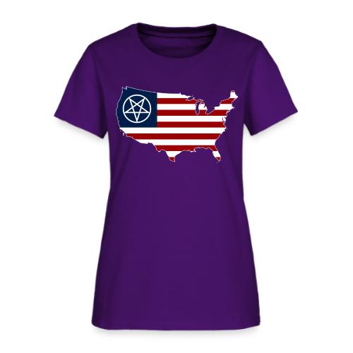 United Satanic America - Women's T-Shirt