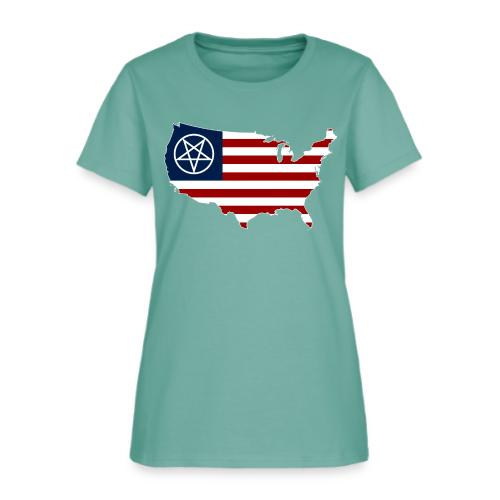 United Satanic America - Women's T-Shirt