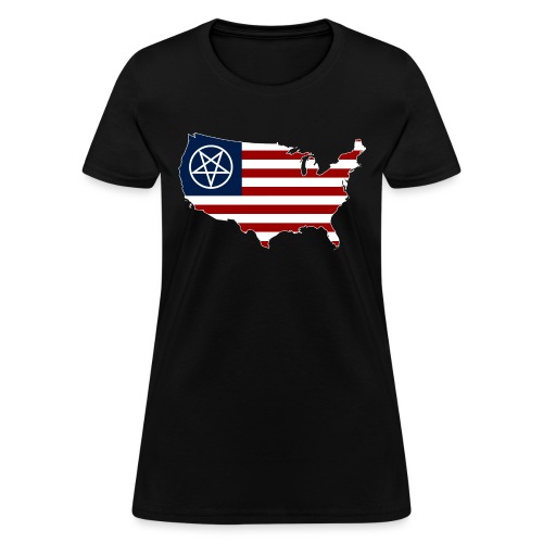 United Satanic America - Women's T-Shirt