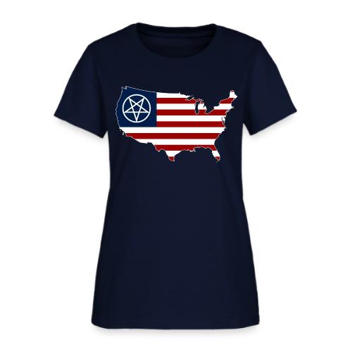 United Satanic America - Women's T-Shirt