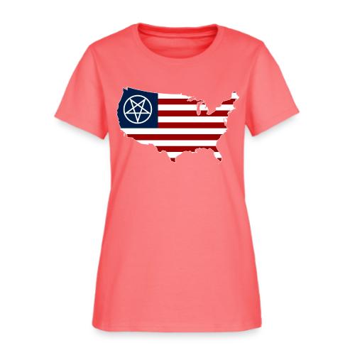 United Satanic America - Women's T-Shirt