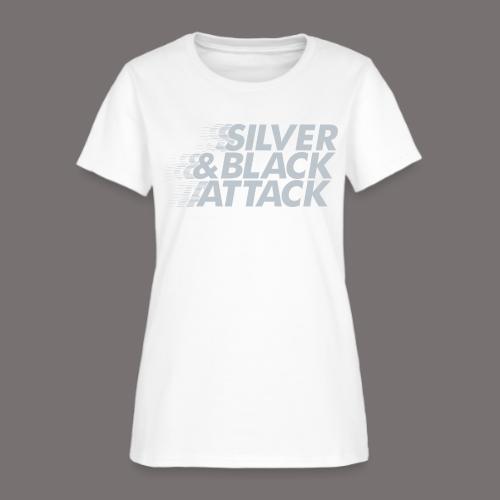 Silver Black Attack - Women's T-Shirt