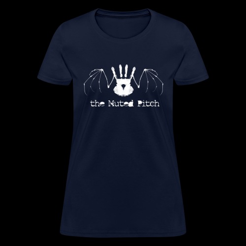 Death Bat BW White png - Women's T-Shirt