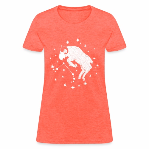 Ambitious Aries Constellation Birthday March April - Women's T-Shirt