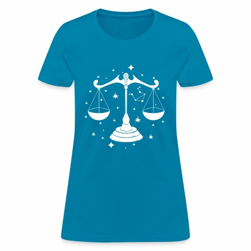 Zodiac sign Harmonious Libra September October - Women's T-Shirt