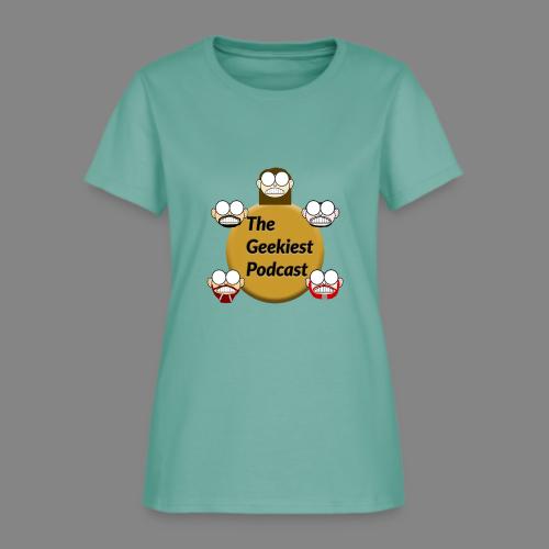 The Geekiest Podcast Logo - Women's T-Shirt