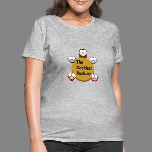 The Geekiest Podcast Logo - Women's T-Shirt