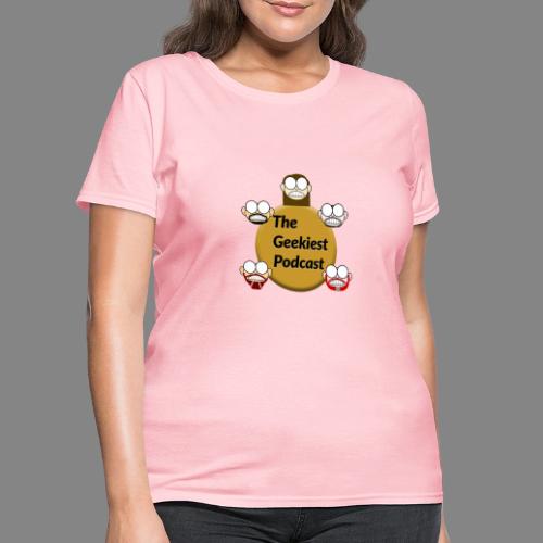 The Geekiest Podcast Logo - Women's T-Shirt