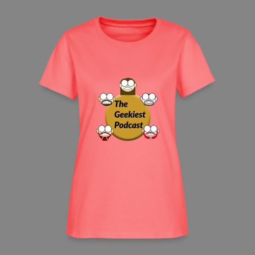 The Geekiest Podcast Logo - Women's T-Shirt
