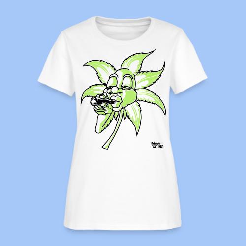 smoking leaf - Women's T-Shirt