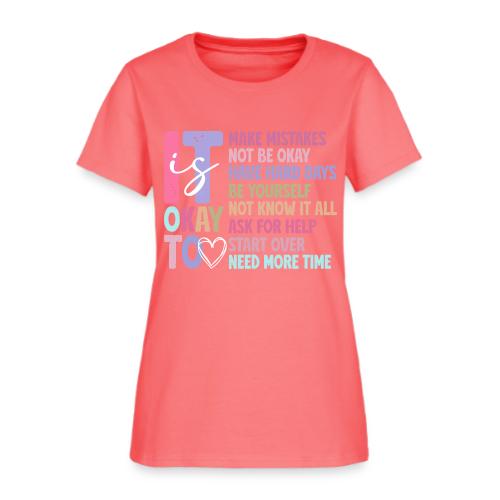 Harmony Collection - It s Okay To Make Mistakes - Women's T-Shirt
