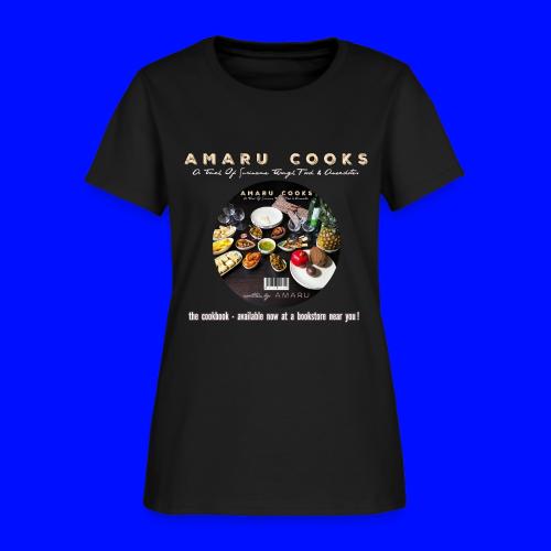 AMARU Cookbook - Cookbook Cover - Women's T-Shirt