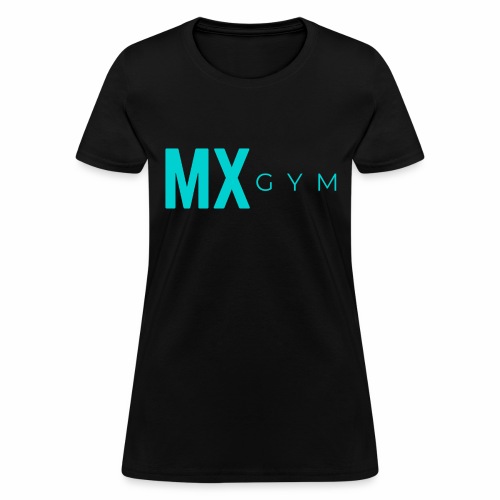 MX Gym Minimal Long Teal - Women's T-Shirt