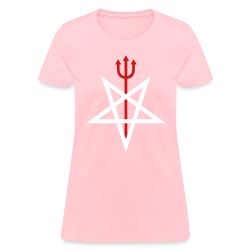 Pitchfork Pentagram - Women's T-Shirt