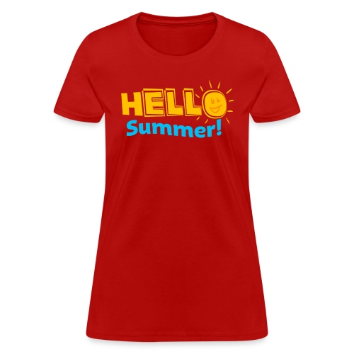hello summer - Women's T-Shirt