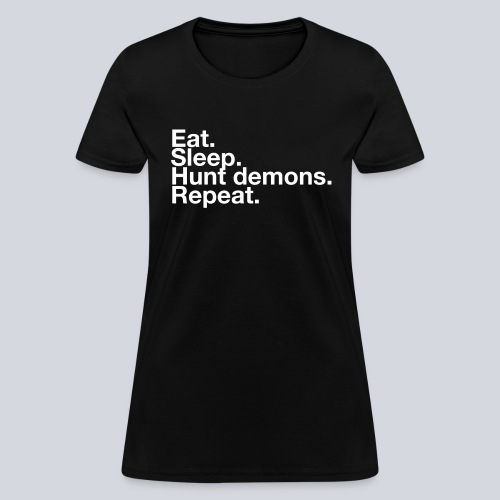hunt demons - Women's T-Shirt
