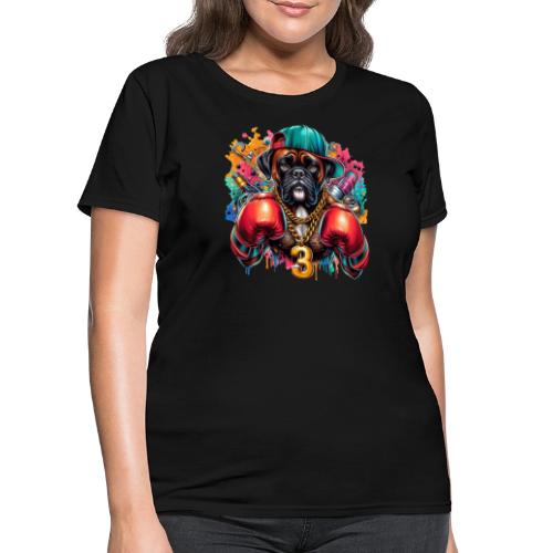 Boxer Dog Art - Women's T-Shirt