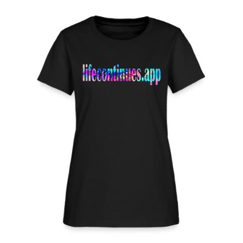 Lifecontinues.app1 - Women's T-Shirt