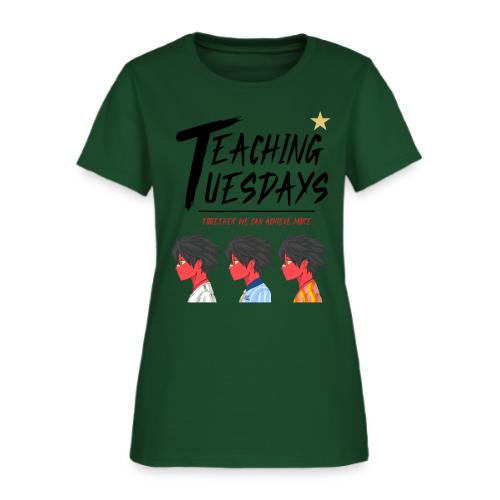 Teaching Tuesday & Ground Game Strong Dark - Women's T-Shirt