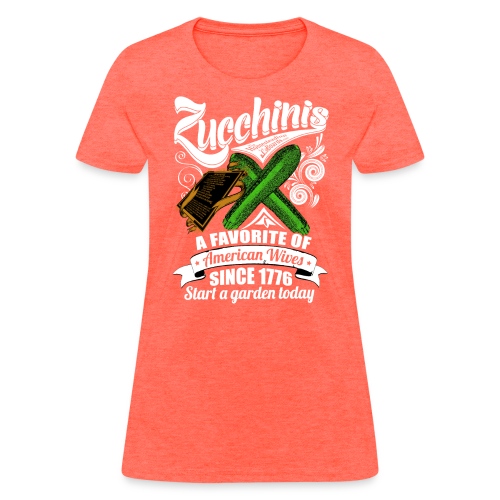 Zucchinis_PrintWhite - Women's T-Shirt