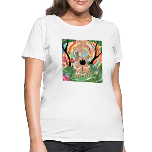 Falling into Jesus' Wonderland - Women's T-Shirt