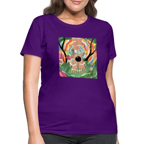 Falling into Jesus' Wonderland - Women's T-Shirt