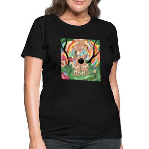 Falling into Jesus' Wonderland - Women's T-Shirt