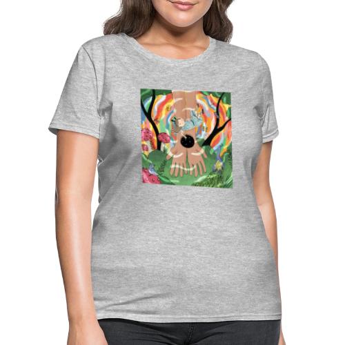 Falling into Jesus' Wonderland - Women's T-Shirt