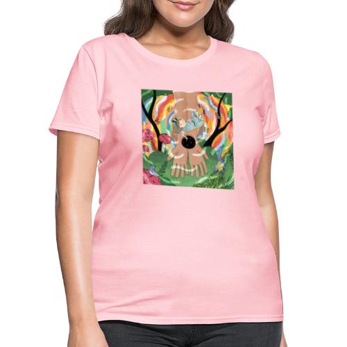 Falling into Jesus' Wonderland - Women's T-Shirt