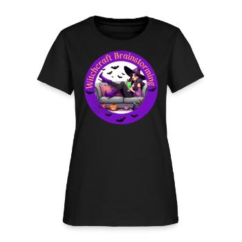 Witchcraft brainstorming - Women's T-Shirt - black - Front
