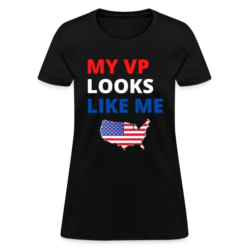 My VP Looks Like Me - USA Map - Women's T-Shirt