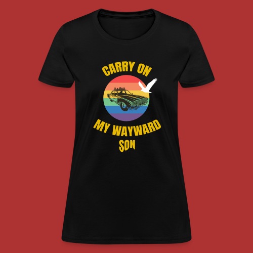 Carry on my Wayward Son TShirt - Vintage Tee Shirt - Women's T-Shirt