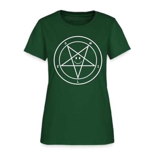 Smile Pentagram - Women's T-Shirt